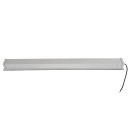 GloboStar® UNDERGROUND-PASSAGGIO 90196 Χωνευτό Φωτιστικό Wall Washer Δαπέδου LED 24W 2160lm 10° DC 24V Αδιάβροχο IP68 με Ρυθμιζόμενη Γωνία Φωτισμού L108 x W9 x H7.5cm Θερμό Λευκό 2700K - Ανοξείδωτο Ατσάλι - 3 Years Warranty