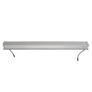 GloboStar® UNDERGROUND-PASSAGGIO 90197 Χωνευτό Φωτιστικό Wall Washer Δαπέδου LED 24W 2040lm 10° DC 24V Αδιάβροχο IP68 με Ρυθμιζόμενη Γωνία Φωτισμού L108 x W9 x H7.5cm RGBW DMX512 - Ανοξείδωτο Ατσάλι - 3 Years Warranty