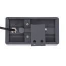 GloboStar® FLOOD-DANY 90376 Προβολέας Wall Washer για Φωτισμό Κτιρίων LED 24W 2280lm 5° DC 24V Αδιάβροχο IP65 Μ16 x Π9.5 x Υ7.5cm Φυσικό Λευκό 4500K - Γκρι Ανθρακί - 3 Χρόνια Εγγύηση