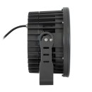 GloboStar® FLOOD-NEVA 90397 Προβολέας Wall Washer για Φωτισμό Κτιρίων LED 54W 4590lm 30° DC 24V Αδιάβροχο IP65 L24.5 x W24.5 x H14.7cm Αρχιτεκτονικό Πορτοκαλί 2200K - Μαύρο - 3 Years Warranty