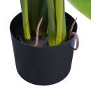 GloboStar® Artificial Garden MONSTERA 20003 Τεχνητό Διακοσμητικό Φυτό Μονστέρα Υ150cm