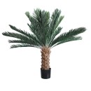 GloboStar® Artificial Garden CYCADS 20022 Τεχνητό Διακοσμητικό Φυτό Αρωματική Κύκας Υ120cm