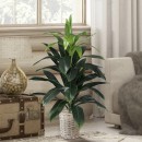 GloboStar® Artificial Garden DRACAENA SILK 20042 Τεχνητό Διακοσμητικό Φυτό Δράκαινα Υ90cm