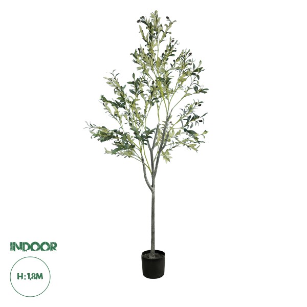 GloboStar® Artificial Garden OLIVE TREE 20054 Τεχνητό Διακοσμητικό Φυτό Ελιά Υ180cm