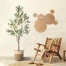 GloboStar® Artificial Garden OLIVE TREE 20054 Τεχνητό Διακοσμητικό Φυτό Ελιά Υ180cm