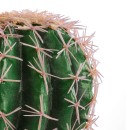 GloboStar® Artificial Garden FEROCACTUS 20092 Τεχνητό Διακοσμητικό Φυτό Φερόκακτος Υ26cm