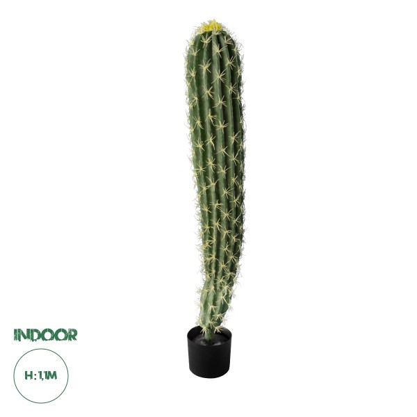 GloboStar® Artificial Garden CEREUS JAMACARU CACTUS 20120 Τεχνητό Διακοσμητικό Φυτό Κάκτος Κηρίος Υ110cm