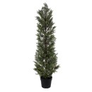 GloboStar® Artificial Garden LEMON CYPRESS 20153 Τεχνητό Διακοσμητικό Φυτό Λεμονόκυπάρισσο Υ180cm