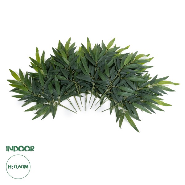 GloboStar® Artificial Garden BAMBOO BRANCH 20228 10 x Τεχνητά Διακοσμητικά Κλαδία Μπαμπού Π60 x Υ90cm