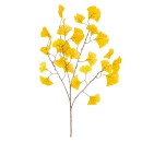 GloboStar® Artificial Garden GINKGO BRANCH 20229 10 x Τεχνητά Διακοσμητικά Κλαδία Γκίγκο Π50 x Υ65cm