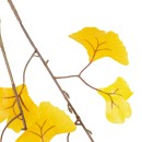 GloboStar® Artificial Garden GINKGO BRANCH 20229 10 x Τεχνητά Διακοσμητικά Κλαδία Γκίγκο Π50 x Υ65cm