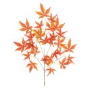 GloboStar® Artificial Garden MAPLE BRANCH 20230 10 x Τεχνητά Διακοσμητικά Κλαδία Σφένδαμου Π55 x Υ60cm