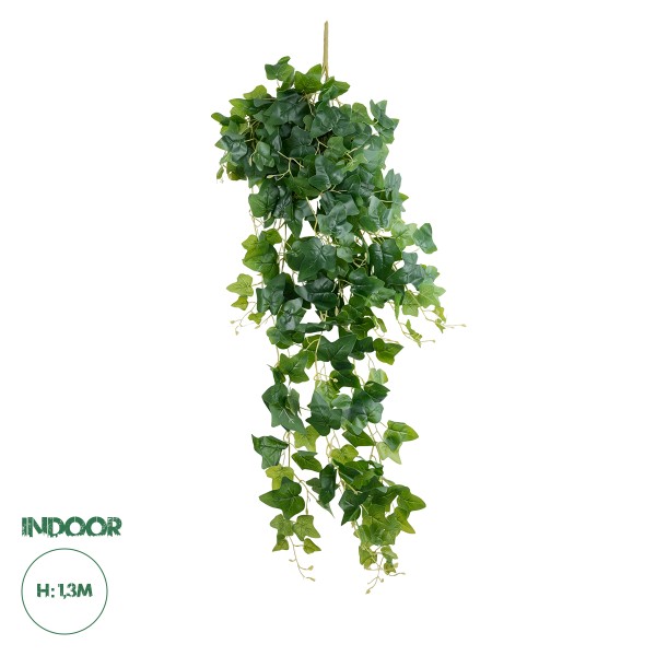 GloboStar® Artificial Garden IVY HANGING BRANCH 20251 Τεχνητό Διακοσμητικό Κρεμαστό Φυτό Κισσός Υ130cm