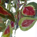 GloboStar® Artificial Garden COLEUS HANGING BRANCH 20255 Τεχνητό Διακοσμητικό Κρεμαστό Φυτό Κολέος Υ90cm