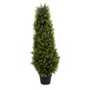 GloboStar® Artificial Garden CYPRESSUS SEMPERVIRENS 20393 Τεχνητό Διακοσμητικό Φυτό Μεσογειακό Κυπαρίσσι Υ90cm