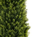 GloboStar® Artificial Garden CYPRESSUS SEMPERVIRENS 20395 Τεχνητό Διακοσμητικό Φυτό Μεσογειακό Κυπαρίσσι Υ150cm