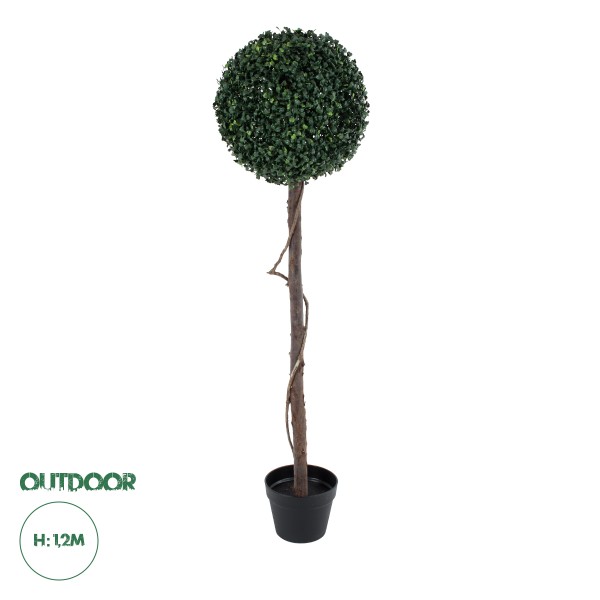 GloboStar® Artificial Garden BUXUS 20407 Τεχνητό Διακοσμητικό Φυτό Πυξός Υ120cm