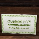 GloboStar® Artificial Garden SIKINOS 20477 Επιτοίχιο Ξύλινο Κασπώ Γλάστρα - Flower Pot Καφέ Φ38cm x Υ45cm