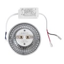 GloboStar® DARKO 60378 Σποτ LED Indirect Anti-Glare AR111 14W 1694lm 40° AC 220-240V IP20 Φ11.1 x Υ6.6cm Ψυχρό Λευκό 6000K - Bridgelux High Lumen COB Gen2 - TÜV Certified Driver - 5 Years Warranty