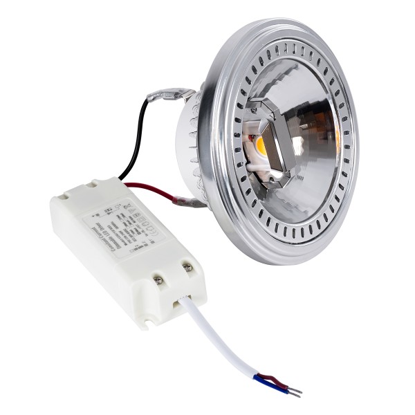 GloboStar® DARKO 60383 Σποτ LED Indirect Anti-Glare AR111 14W 1582lm 40° AC 220-240V IP20 Φ11.1 x Υ6.6cm Θερμό Λευκό 2700K Dimmable - Bridgelux High Lumen COB Gen2 - TÜV Certified Driver - 5 Years Warranty