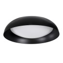 GloboStar® ANATOLIA 61264 Πλαφονιέρα Οροφής LED CCT 75W 8625lm 120° AC 220-240V - Εναλλαγή Φωτισμού μέσω Τηλεχειριστηρίου All In One Ψυχρό 6000k+Φυσικό 4500k+Θερμό 2700k Dimmable Φ60cm - Μαύρο - 3 Years Warranty