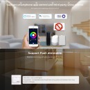 GloboStar® 71440 WP5-P150V24 Mi-BOXER DC Smart Wifi & RF 2.4Ghz & Push Dimming Power Supply Τροφοδοτικό SELV & Controller / Dimmer All in One 5 Καναλιών AC100-240V σε DC 24V 5 x 1.25A 30W - Max 6.25A 150W - Αδιάβροχο IP67 RGBW+WW Μ22.5 x Π7.3 x Υ3.5cm - 5