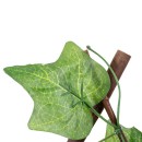 GloboStar® Artificial Garden IVY 78497 Πτυσσόμενη Πέργκολα Τεχνητής Φυλλωσιάς - Κάθετος Κήπος Σύνθεση Κισσός Μ110 x Π10 x Υ120cm (min) Μ310 x Π10 x Υ45cm (max)