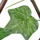 GloboStar® Artificial Garden IVY 78497 Πτυσσόμενη Πέργκολα Τεχνητής Φυλλωσιάς - Κάθετος Κήπος Σύνθεση Κισσός Μ110 x Π10 x Υ120cm (min) Μ310 x Π10 x Υ45cm (max)