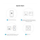 GloboStar® 80095 SONOFF NSPanel86PW Wi-Fi & Zigbee 3.0 Smart Scene Wall Switch (86/EU Type) - AC 100-240V - Integrated HMI Touch Panel - Smart Controller & Gateway for All Smart Devises