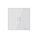 GloboStar® 80130  SONOFF T2EU1C-RF - 433MHz Wireless Smart Wall Touch Button Switch AC 100-240V Max 2A (2A/Way) 1 Way - RF Series