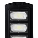 GloboStar® STREETA 85344 Professional LED Solar Street Light Αυτόνομο Ηλιακό Φωτιστικό Δρόμου 120W 1200lm 192 x LED SMD 5730 με Ενσωματωμένο Φωτοβολταϊκό Panel 6V 15W & Επαναφορτιζόμενη Μπαταρία Li-ion 3.2V 15000mAh με Αισθητήρα Ημέρας-Νύχτας & PIR Αισθητ