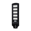 GloboStar® STREETA 85345 Professional LED Solar Street Light Αυτόνομο Ηλιακό Φωτιστικό Δρόμου 150W 1500lm 240 x LED SMD 5730 με Ενσωματωμένο Φωτοβολταϊκό Panel 6V 18W & Επαναφορτιζόμενη Μπαταρία Li-ion 3.2V 20000mAh με Αισθητήρα Ημέρας-Νύχτας & PIR Αισθητ