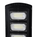 GloboStar® STREETA 85345 Professional LED Solar Street Light Αυτόνομο Ηλιακό Φωτιστικό Δρόμου 150W 1500lm 240 x LED SMD 5730 με Ενσωματωμένο Φωτοβολταϊκό Panel 6V 18W & Επαναφορτιζόμενη Μπαταρία Li-ion 3.2V 20000mAh με Αισθητήρα Ημέρας-Νύχτας & PIR Αισθητ