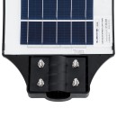 GloboStar® STREETA 85345 Professional LED Solar Street Light Αυτόνομο Ηλιακό Φωτιστικό Δρόμου 150W 1500lm 240 x LED SMD 5730 με Ενσωματωμένο Φωτοβολταϊκό Panel 6V 18W & Επαναφορτιζόμενη Μπαταρία Li-ion 3.2V 20000mAh με Αισθητήρα Ημέρας-Νύχτας & PIR Αισθητ