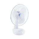 GloboStar® SOLARI-FAN 85354 Solar Fan Αυτόνομος Ηλιακός Επιτραπέζιος Ανεμιστήρας 25W 2 Λειτουργιών Ρεύματος με AC 220-240V ή με Φωτοβολταϊκό Panel 9V 12W & Επαναφορτιζόμενη Μπαταρία Li-ion 7.4V 4400mAh - 3 Ταχύτητες - IP20 - Μ24 x Π36 x Υ49cm - Λευκό - 2 