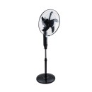 GloboStar® SOLARA-FAN 85356 Solar Fan Αυτόνομος Ηλιακός Επιδαπέδιος Ανεμιστήρας 25W 2 Λειτουργιών Ρεύματος με AC 220-240V ή με Φωτοβολταϊκό Panel 9V 12W & Επαναφορτιζόμενη Μπαταρία Li-ion 7.4V 4400mAh - 3 Ταχύτητες - Ενσωματωμένο USB 2.0 Charger Συσκευών 