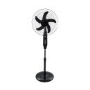 GloboStar® SOLARA-FAN 85356 Solar Fan Αυτόνομος Ηλιακός Επιδαπέδιος Ανεμιστήρας 25W 2 Λειτουργιών Ρεύματος με AC 220-240V ή με Φωτοβολταϊκό Panel 9V 12W & Επαναφορτιζόμενη Μπαταρία Li-ion 7.4V 4400mAh - 3 Ταχύτητες - Ενσωματωμένο USB 2.0 Charger Συσκευών 