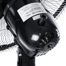 GloboStar® SOLARA-FAN 85356 Solar Fan Αυτόνομος Ηλιακός Επιδαπέδιος Ανεμιστήρας 25W 2 Λειτουργιών Ρεύματος με AC 220-240V ή με Φωτοβολταϊκό Panel 9V 12W & Επαναφορτιζόμενη Μπαταρία Li-ion 7.4V 4400mAh - 3 Ταχύτητες - Ενσωματωμένο USB 2.0 Charger Συσκευών 