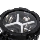 GloboStar® 85416 Vehicle & JEEP Work Lights - Φώτα Εργασίας για Οχήματα και JEEP με X Light DRL & Φλας LED High Power 45W 4500lm DC 9-36V Αδιάβροχo IP68 Πορτοκαλί & Ψυχρό Λευκό 6000K M17.5 x Π8.5 x Υ20cm