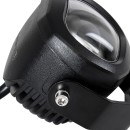 GloboStar® 85426 E9 Mark Forklift Safety Lights - Φώτα Προειδοποίησης & Διαγράμμισης Ασφαλείας για Περονοφόρα - Κλάρκ LED 6W DC 9-80V Αδιάβροχο IP67 Κόκκινο Μ7 x Π8 x Υ5.5cm