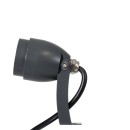 GloboStar® TREELIGHT-TREEGAL 90460 Σποτ Φωτισμού Ειδικό για Φυτά - Δέντρα με Βάση Μπετού & Κορμού LED 3W 315lm 15° DC 24V Αδιάβροχο IP67 Φ5 x Υ14.7cm Αρχιτεκτονικό Πορτοκαλί 2200K - Γκρι Ανθρακί - 3 Years Warranty