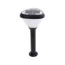 GloboStar® SOLARMIS 90521 LED Solar Bollard Light Κολωνάκι Κήπου Εξωτερικού Χώρου 10W 180lm 120° με Ενσωματωμένο Φωτοβολταϊκό Panel 6V 5W & Επαναφορτιζόμενη Μπαταρία Li-ion 3.2V 6000mAh με Αισθητήρα Ημέρας-Νύχτας - Αδιάβροχο IP65 Φ26 x Υ60cm Ψυχρό Λευκό 6