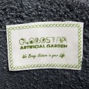 GloboStar® Artificial Garden ILAEIRA 20712 Επιδαπέδιο Πολυεστερικό Τσιμεντένιο Κασπώ Γλάστρα - Flower Pot Μαύρο Φ71 x Υ64cm