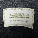 GloboStar® Artificial Garden JAKLIN 20723 Επιδαπέδιο Πολυεστερικό Τσιμεντένιο Κασπώ Γλάστρα - Flower Pot Μαύρο Φ34 x Υ62cm