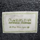 GloboStar® Artificial Garden CAMDEN 20788 Επιδαπέδιο Πολυεστερικό Τσιμεντένιο Κασπώ Γλάστρα - Flower Pot Μαύρο Μ47 x Π43 x Υ66cm