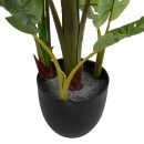 GloboStar® Artificial Garden MONSTERA 20973 Τεχνητό Διακοσμητικό Φυτό Μονστέρα Φ120 x Υ140cm