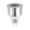 GloboStar® 76001 Σποτ LED GU5.3 MR11 4W 380lm 35° DC 12-24V IP20 Φ3.5 x Υ5cm Φυσικό Λευκό 4500K - 3 Χρόνια Εγγύηση