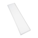 GloboStar® 60221 Πλαίσιο Στήριξης PVC Επιτοίχιας Τοποθέτησης για LED Panel 120x30cm - Λευκό