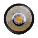 GloboStar® DETRONIC 60504 Επιφανειακό Κινούμενο Spot Downlight LED 10W 1300lm 24° AC 220-240V IP20 Φ9cm x Υ16cm - Στρόγγυλο - Μαύρο - Φυσικό Λευκό 4500K - Bridgelux COB - TÜV Certified Driver - 5 Χρόνια Εγγύηση