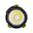 GloboStar® 69936 Φορητός Φακός Χειρός Κάμπινγκ LED Osram 10W με Επαναφορτιζόμενη Μπαταρία 2600mAh & Καλώδιο Φόρτισης USB - CCT - Θερμό Λευκό 2700K - Φυσικό Λευκό 4500K - Ψυχρό Λευκό 6000K & Κόκκινο - Φ10 x Υ17cm